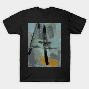 Art Acrylic artwork abstract Wind T-Shirt